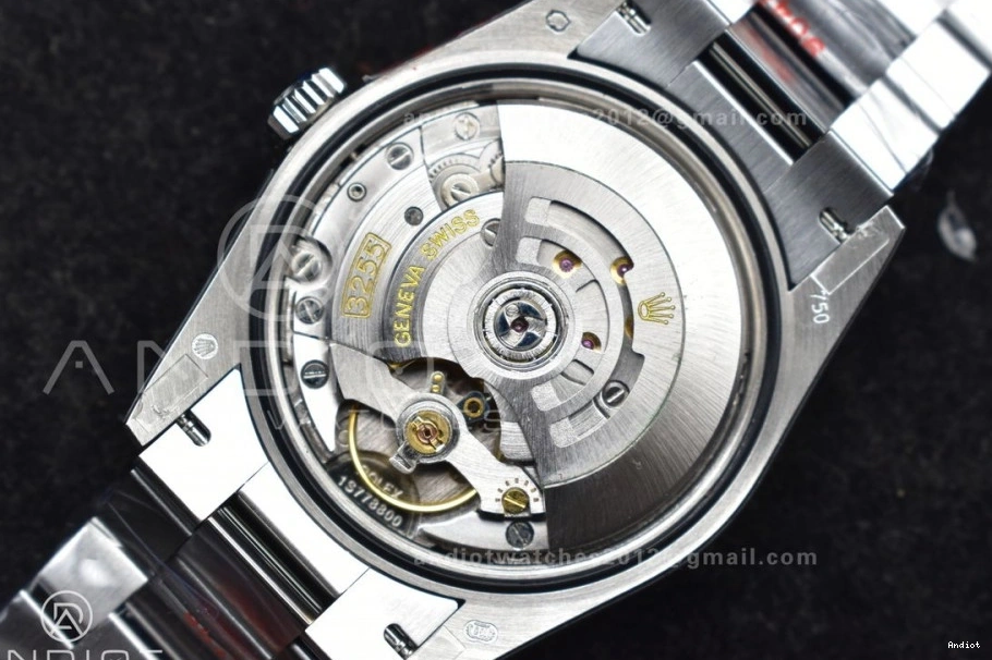 (Gain Dial Bracelet 904L Blue on Edition 36 President Weight) V5 SS vr3255 QF Best DayDate Steel 0323